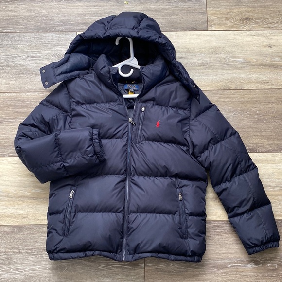 Polo Water-Repellent Down Jacket - Picture 3 of 13